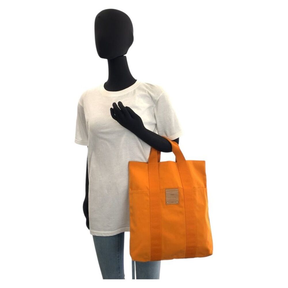 Hermes Canvas French Festival Tote Bag - Picture 6 of 10